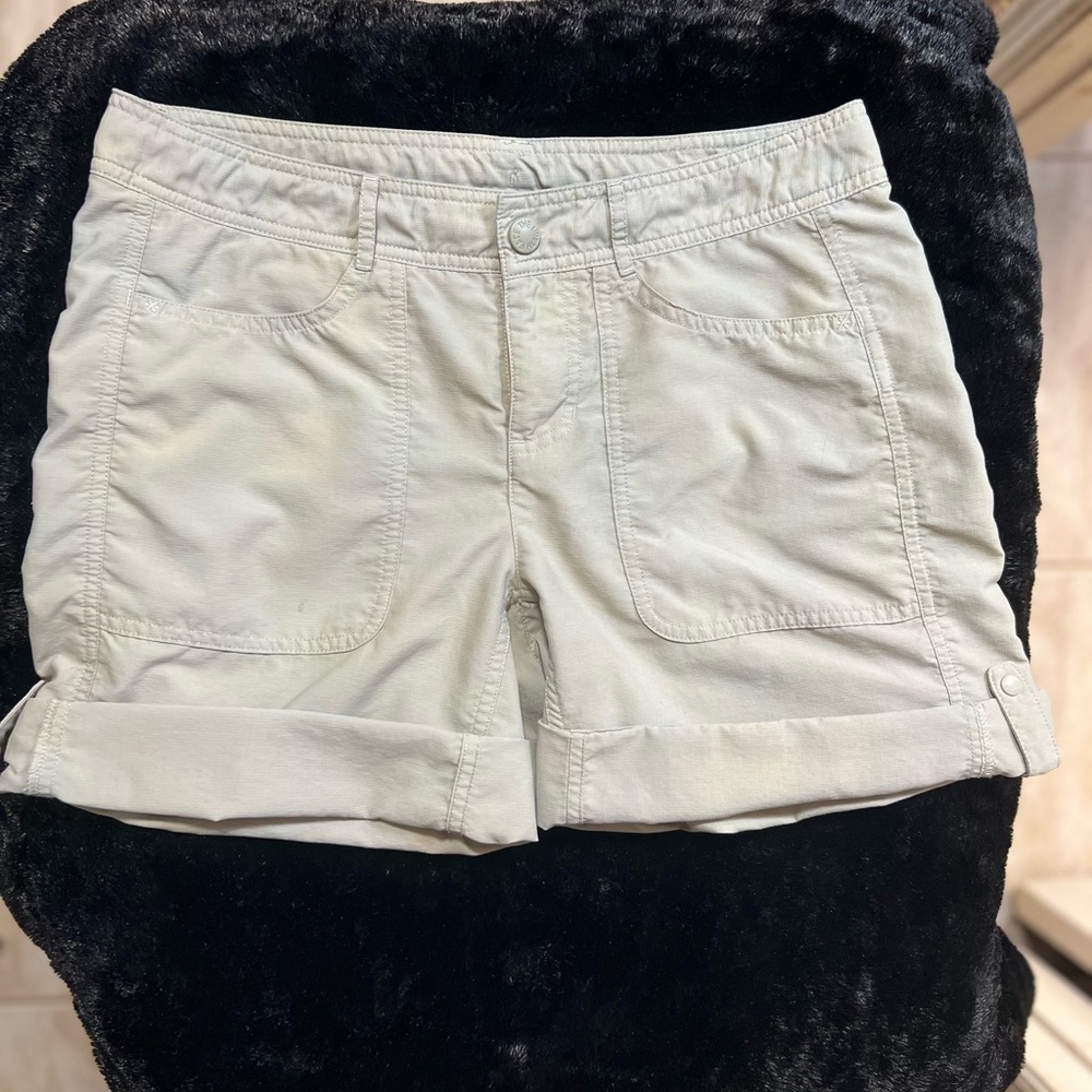 THE NORTH FACE WOMEN’S HORIZON 2.0 ROLL-UP SHORTS-SZ 4🤎EUC - Picture 11 of 15
